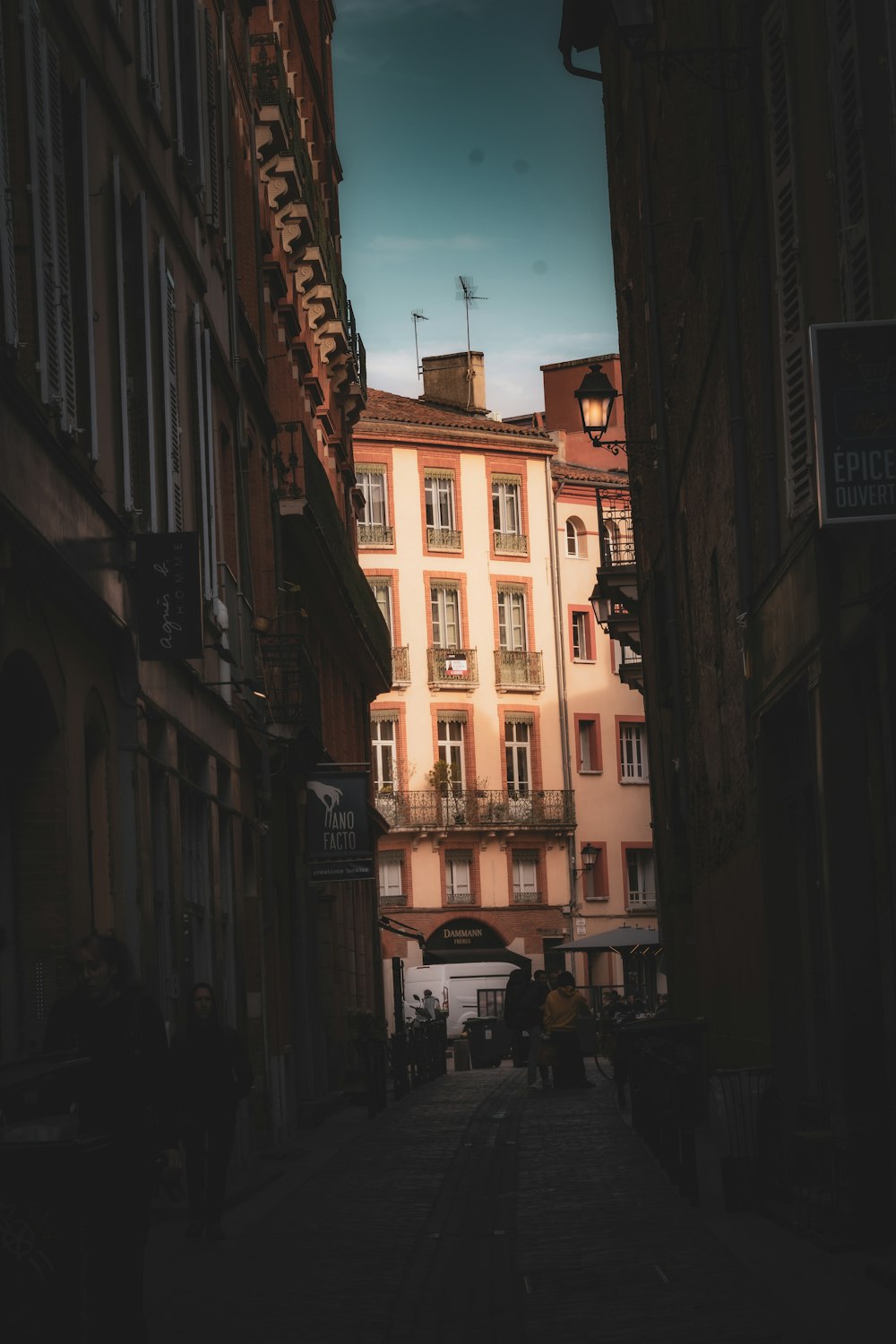 Ruelle toulousaine dans le secteur d'intervention de Plomberie Martin
